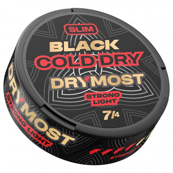 Табак жевательный DryMost - Black Cold Dry Slim (12 грамм) купить в Воронеже