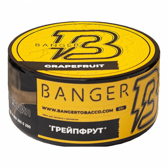 Табак Banger - Grapefruit (Грейпфрут, 25 грамм) купить в Воронеже