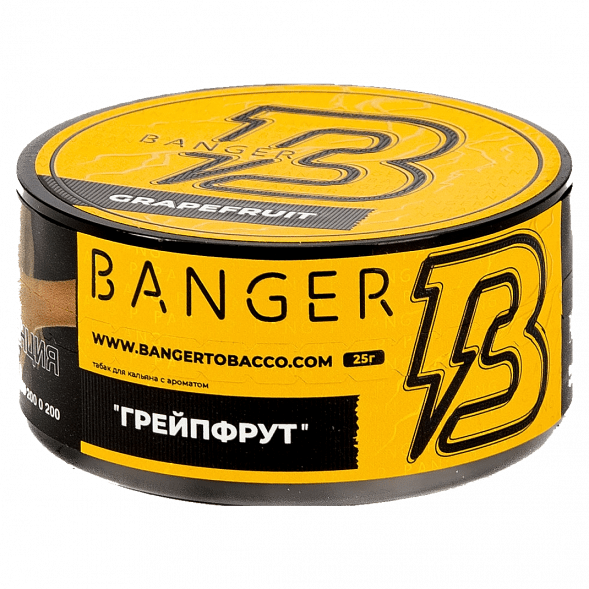 Табак Banger - Grapefruit (Грейпфрут, 25 грамм) купить в Воронеже