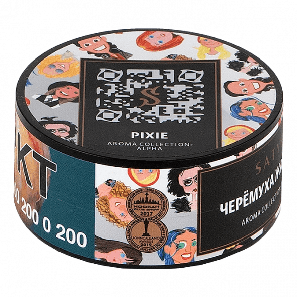 Табак Satyr - Pixie (Черёмуха и Жасмин, 25 грамм) купить в Воронеже