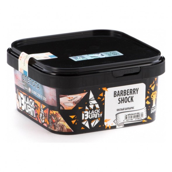 Табак BlackBurn - Barberry Shock (Кислый Барбарис, 200 грамм) купить в Воронеже