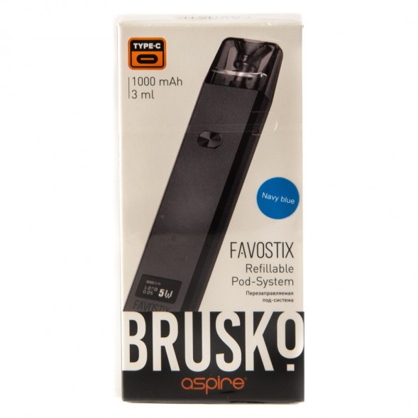 Электронная сигарета Brusko - Favostix (Синий) купить в Воронеже
