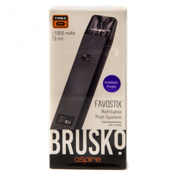 Электронная сигарета Brusko - Favostix (Фиолетовый) купить в Воронеже