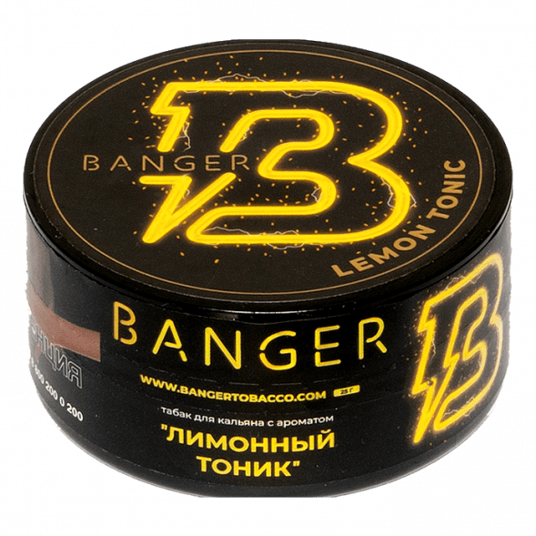 Табак Banger - Lemon Tonik (Лимонный Тоник, 25 грамм) купить в Воронеже
