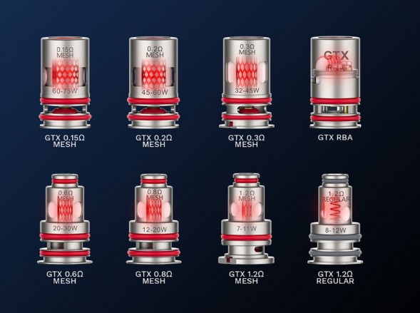 Испаритель VAPORESSO - GTX (0.4 Ом, 5 шт.) купить в Воронеже