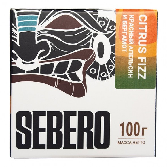 Табак Sebero - Citrus Fizz (Красный Апельсин и Бергамот, 100 грамм) купить в Воронеже