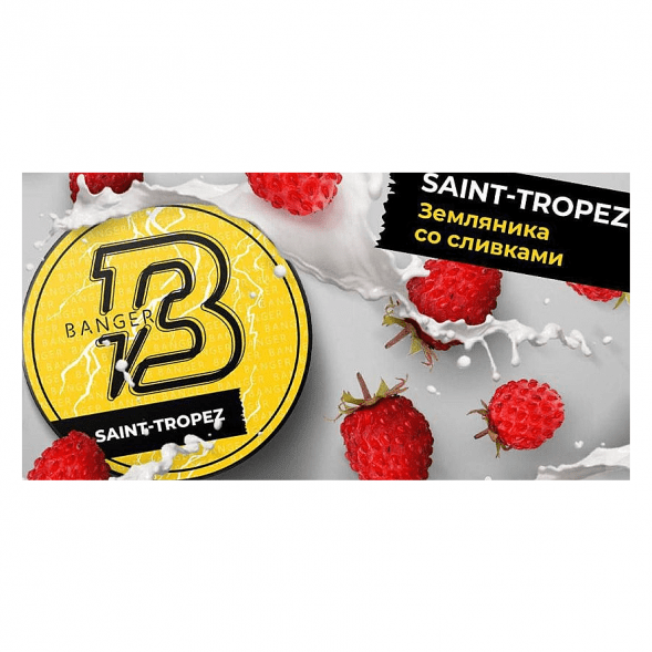 Табак Banger - Saint-Tropez (Земляника со Сливками, 25 грамм) купить в Воронеже