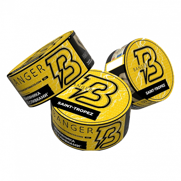 Табак Banger - Saint-Tropez (Земляника со Сливками, 25 грамм) купить в Воронеже