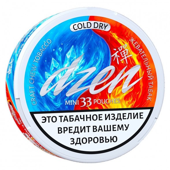 Табак жевательный DZEN - Cold Dry Mini купить в Воронеже