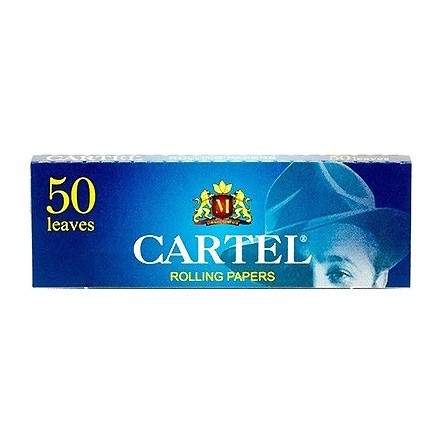 Бумага для самокруток Cartel - Blue (50 штук) купить в Воронеже