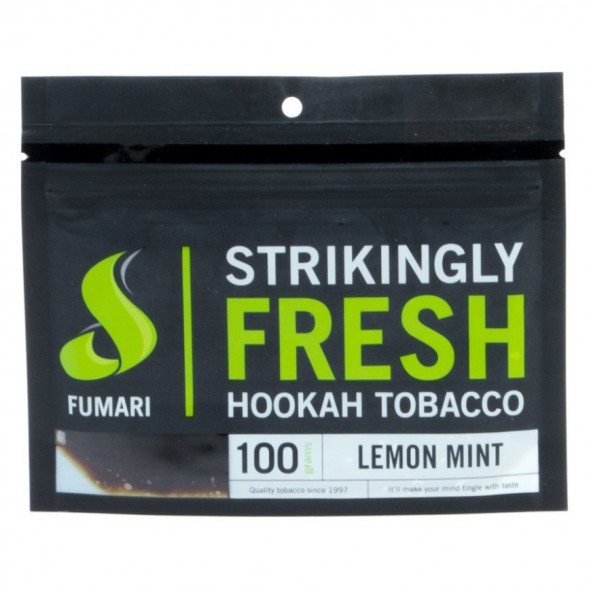 Табак Fumari - Lemon Mint (Лимон с Мятой, 100 грамм, Акциз) купить в Воронеже