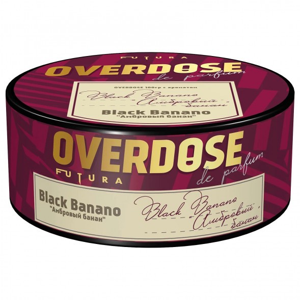 Табак Overdose - Black Banano (Амбровый Банан, 100 грамм) купить в Воронеже