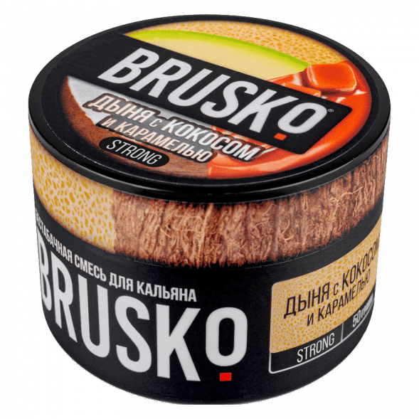 Смесь Brusko Strong - Дыня с Кокосом и Карамелью (50 грамм) купить в Воронеже
