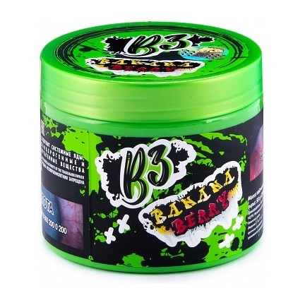 Табак B3 - Banana Berry (Банан и Ягоды, 250 грамм) купить в Воронеже