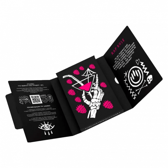 Табак Хулиган - Rap Rose (Малиново-Розовый Лимонад, 25 грамм) купить в Воронеже