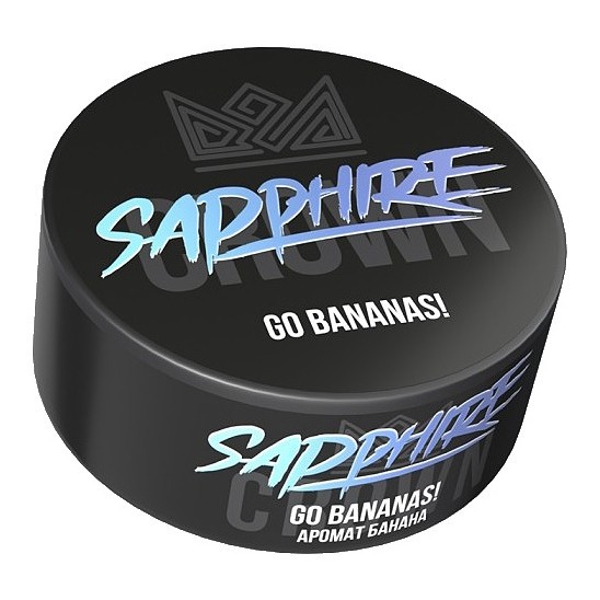 Табак Sapphire Crown - Go Bananas! (Банан, 100 грамм) купить в Воронеже