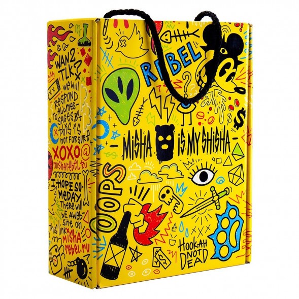 Кальян MISHA Rebel - Miami Blue (Синий, Без Колбы) купить в Воронеже