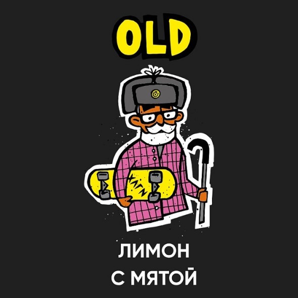Табак Хулиган - OLD (Лимон с Мятой, 200 грамм) купить в Воронеже
