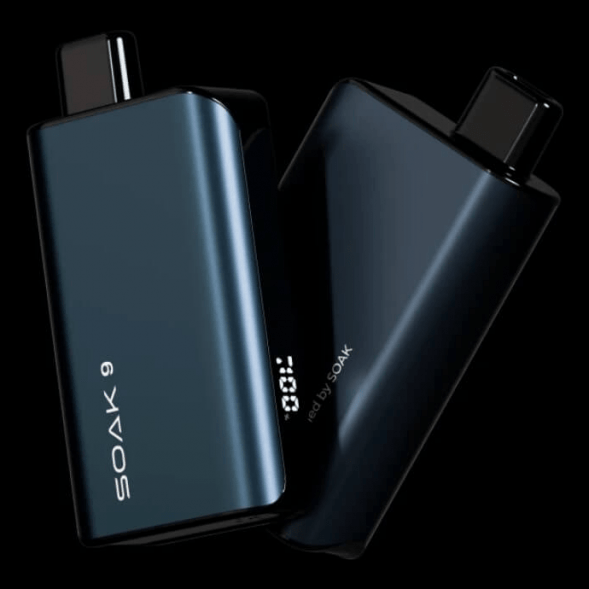 SOAK DARK BLUE - Клубника Банан (Strawberry Banana, 9000 затяжек) купить в Воронеже