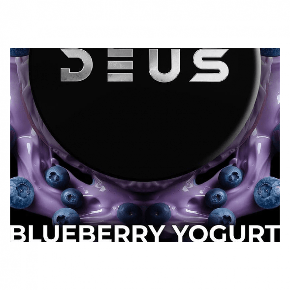 Табак Deus - Blueberry Yogurt (Черничный Йогурт, 30 грамм) купить в Воронеже