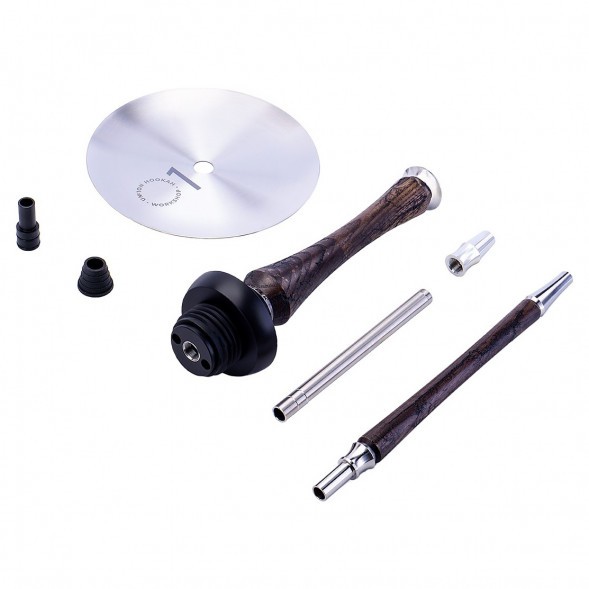 Кальян UNION - Sleek Вольт Dark (Тёмный Ясень, Без Колбы) купить в Воронеже