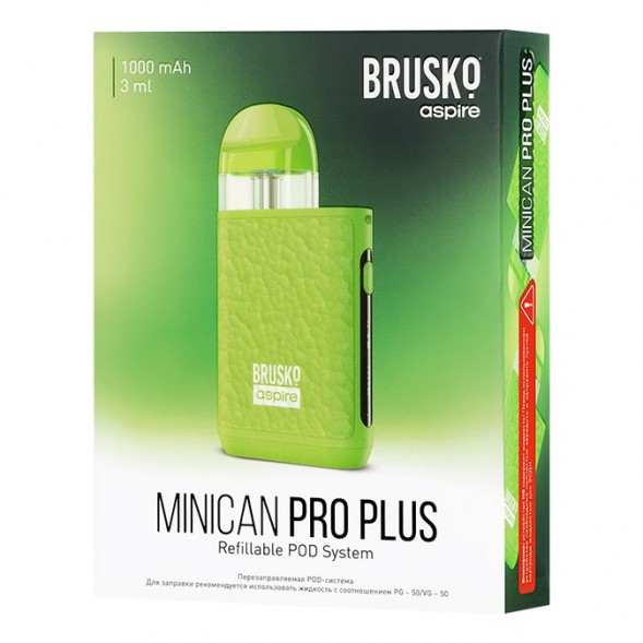 Электронная сигарета Brusko - Minican PRO Plus (Зеленый) купить в Воронеже
