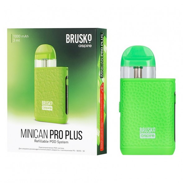 Электронная сигарета Brusko - Minican PRO Plus (Зеленый) купить в Воронеже