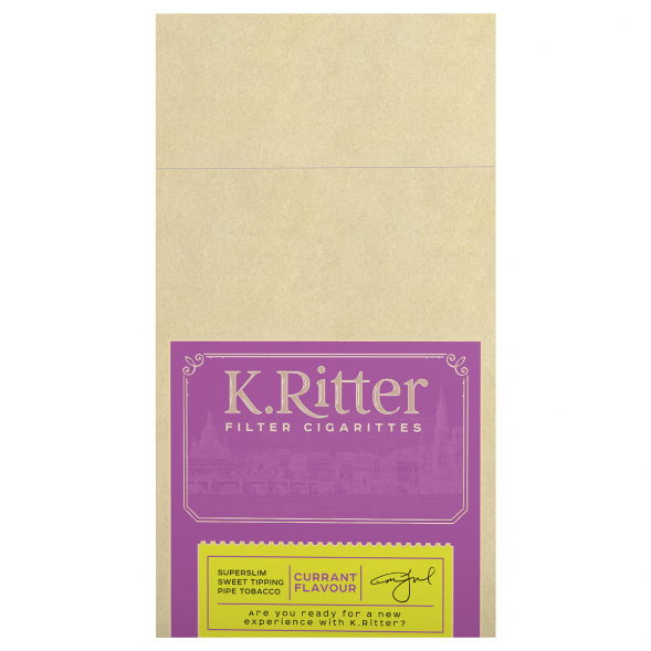 Сигариты K.Ritter - Currant SuperSlim (Смородина​​, 20 штук) купить в Воронеже