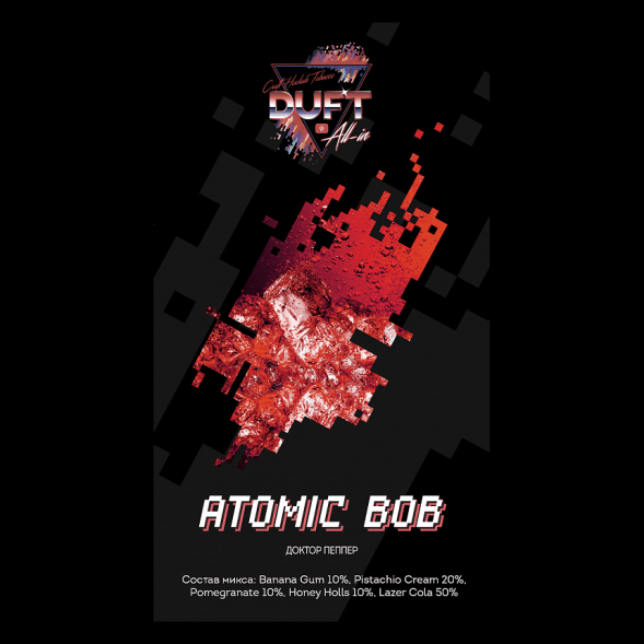Табак Duft All-In - Atomic Bob (Доктор Пеппер, 25 грамм) купить в Воронеже