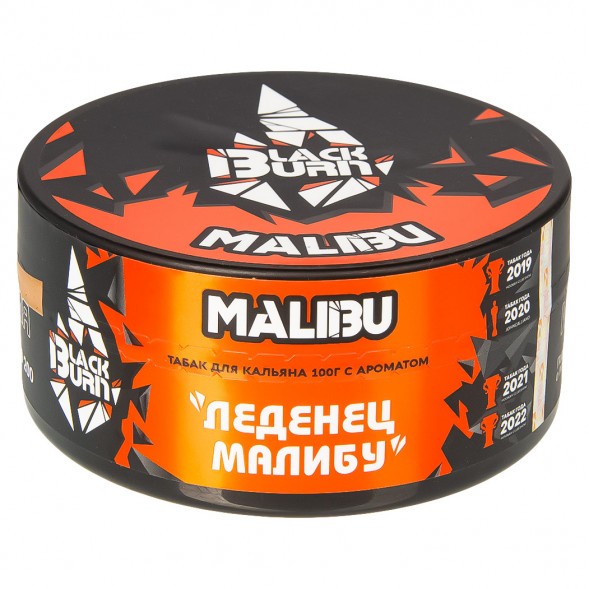 Табак BlackBurn - Malibu (Леденец Малибу, 100 грамм) купить в Воронеже