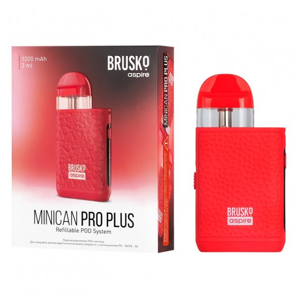 Электронная сигарета Brusko - Minican PRO Plus (Красный) купить в Воронеже