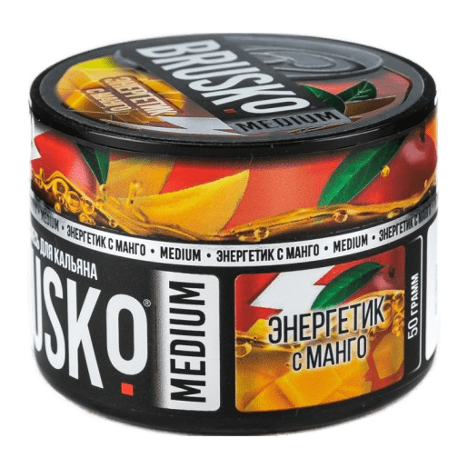 Смесь Brusko Medium - Энергетик с Манго (50 грамм) купить в Воронеже