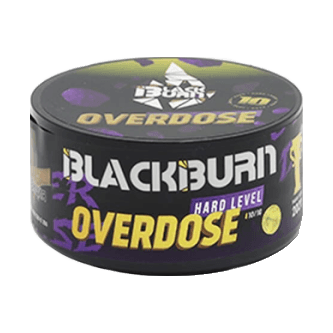 Табак BlackBurn - Overdose (Лимон - Лайм, 25 грамм) купить в Воронеже