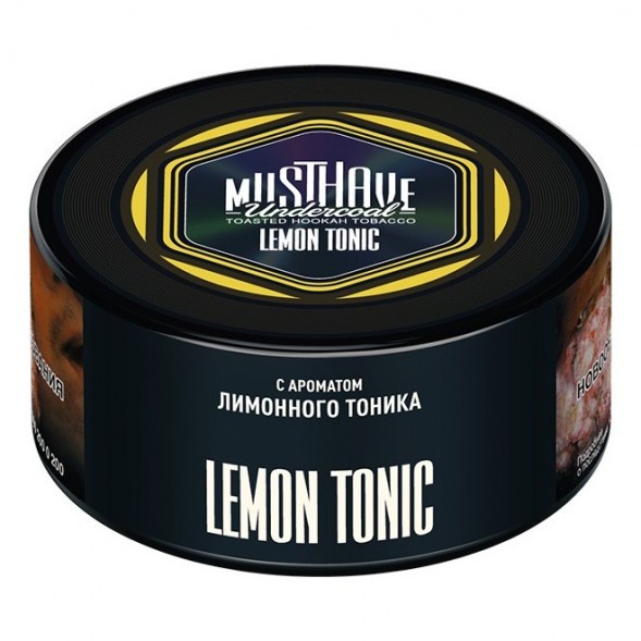 Табак Must Have - Lemon Tonic (Лимонный Тоник, 125 грамм) купить в Воронеже