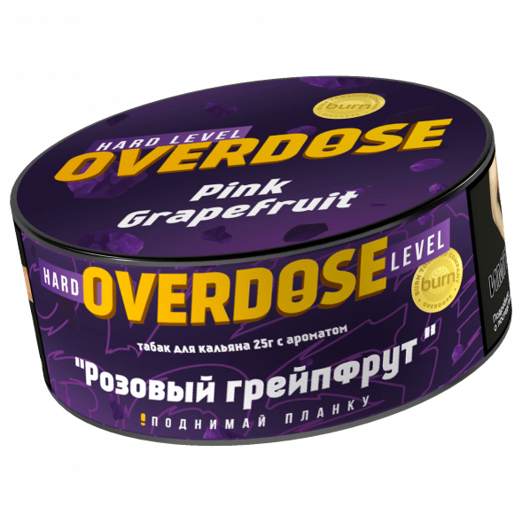 Табак Overdose - Pink Grapefuit (Розовый Грейпфрут, 25 грамм) купить в Воронеже