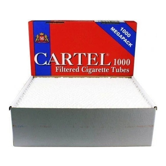 Гильзы сигаретные Cartel - 84x15 мм (1000 штук) купить в Воронеже