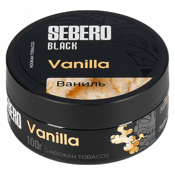 Табак Sebero Black - Vanilla (Ваниль, 100 грамм) купить в Воронеже