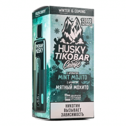 TIKOBAR HUSKY Сибирь - Мятный Мохито (Mint Mojito, 12000 затяжек)