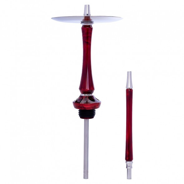 Кальян UNION - Sleek Акрил Full (Красный, Без Колбы) купить в Воронеже