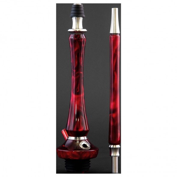 Кальян UNION - Sleek Акрил Full (Красный, Без Колбы) купить в Воронеже