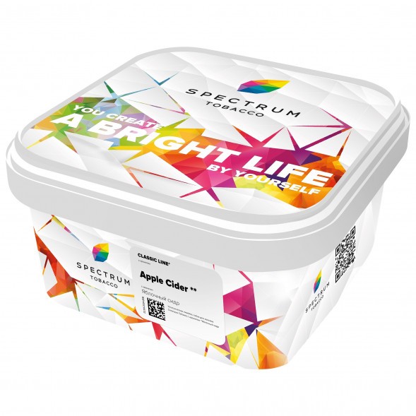 Табак Spectrum - Apple Cider (Яблочный Сидр, 200 грамм) купить в Воронеже