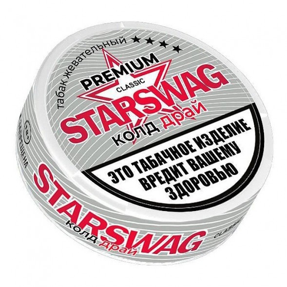 Табак жевательный STARSWAG - Колд Драй (10 грамм) купить в Воронеже