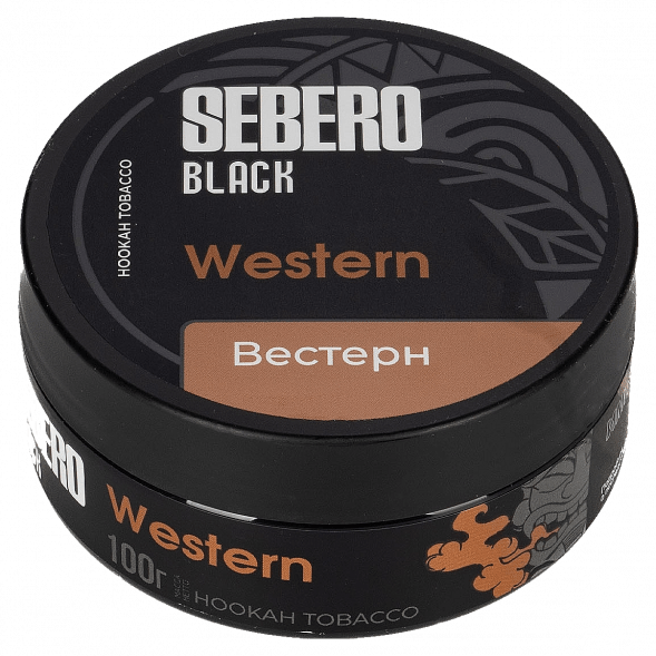 Табак Sebero Black - Western (Вестерн, 100 грамм) купить в Воронеже