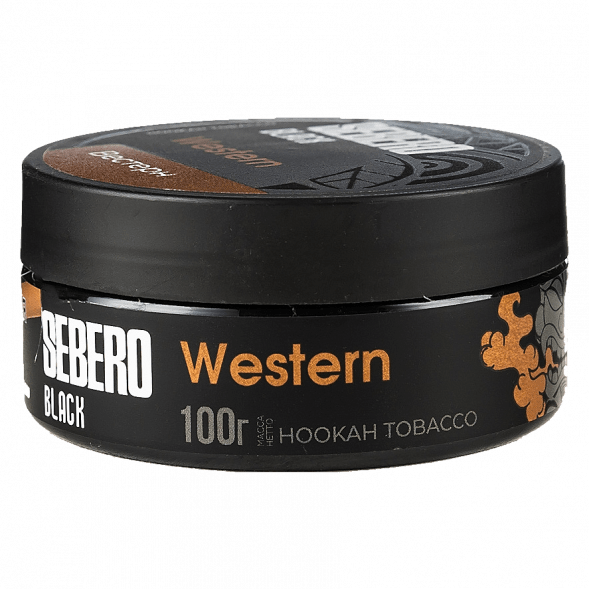 Табак Sebero Black - Western (Вестерн, 100 грамм) купить в Воронеже