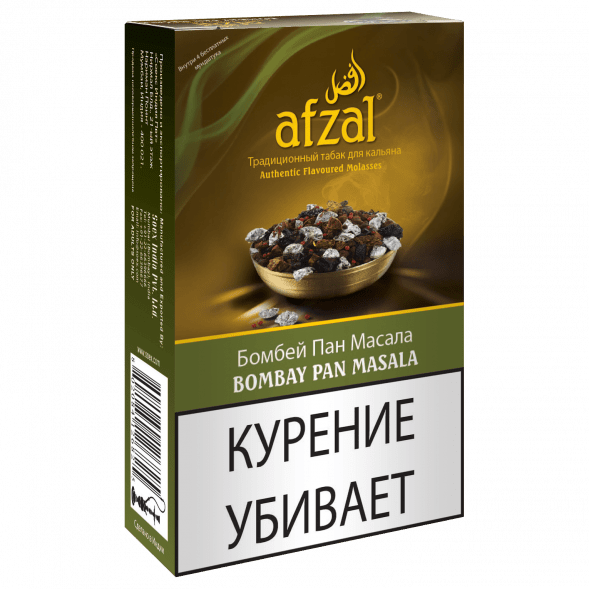 Табак Afzal - Bombay Pan Masala (Бомбейские Специи, 40 грамм) купить в Воронеже