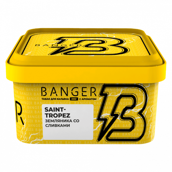 Табак Banger - Saint-Tropez (Земляника со Сливками, 200 грамм) купить в Воронеже