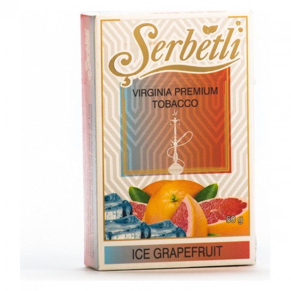 Табак Serbetli - Ice Grapefruit (Грейпфрут со Льдом, 50 грамм, Акциз) купить в Воронеже
