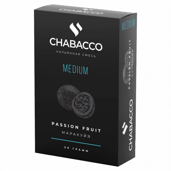 Смесь Chabacco MEDIUM - Passion Fruit (Маракуйя, 50 грамм) купить в Воронеже