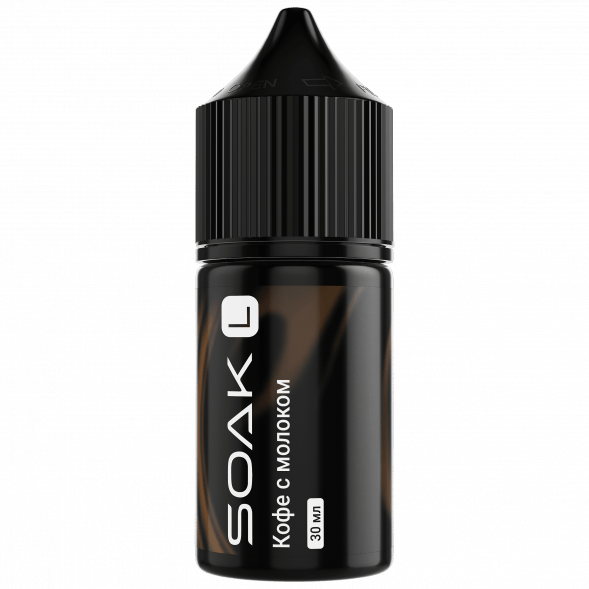 Жидкость SOAK L30 - Coffee Milk (Кофе с Молоком, 30 мл, 2 мг) купить в Воронеже