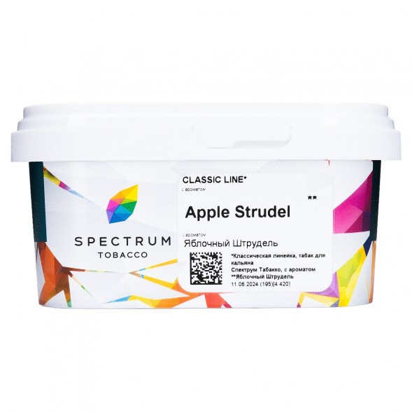 Табак Spectrum - Apple Strudel (Яблочный Штрудель, 200 грамм) купить в Воронеже